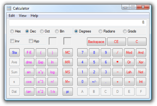 Fast Math Icon Windows Vista Vista Sticky Notes and other updated Applets - Scott Hanselman's Blog
